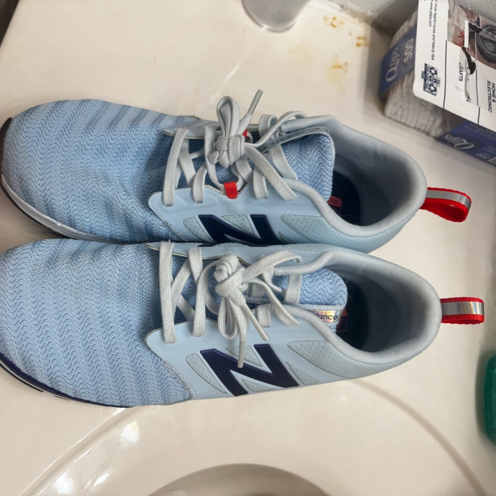 Light Blue Athletic Sneakers NEW